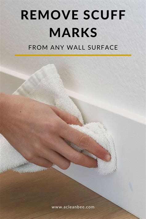 How to Clean Scuff Marks Off Walls