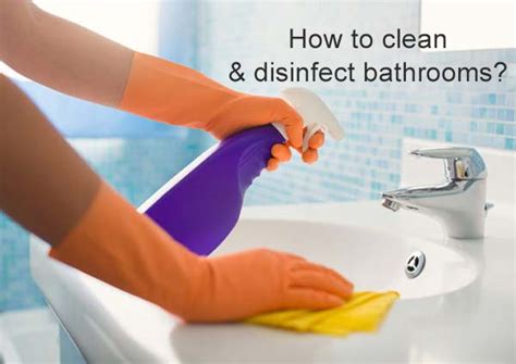 How to Clean and Disinfect Your Bathroom - Force of …