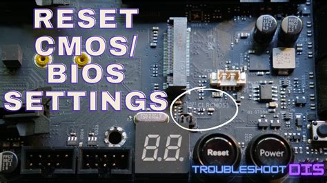 How to Clear CMOS AKA Reset BIOS Settings 
