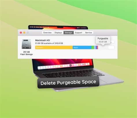 How to Clear Purgeable Space on Mac Ventura - HOWTOISOLVE