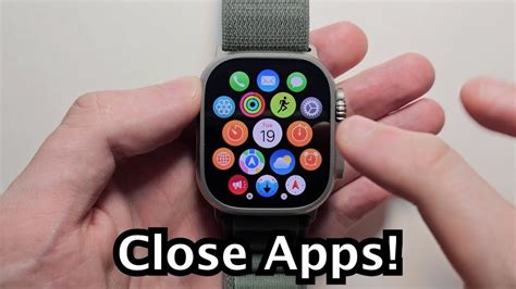 How to Close Apps on an Apple Watch