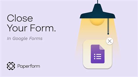 How to Close a Google Form at a Specific Time