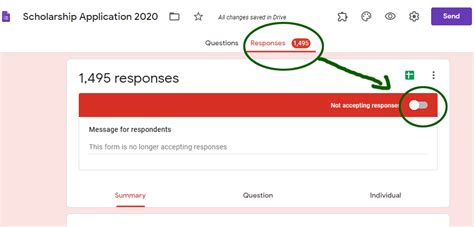 How to Close a Google Form or Reopen It for Responses