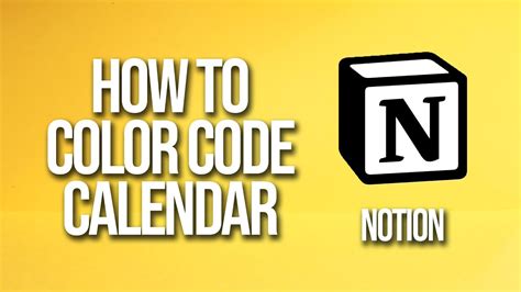 How to Color Code Calendar Items YouTube