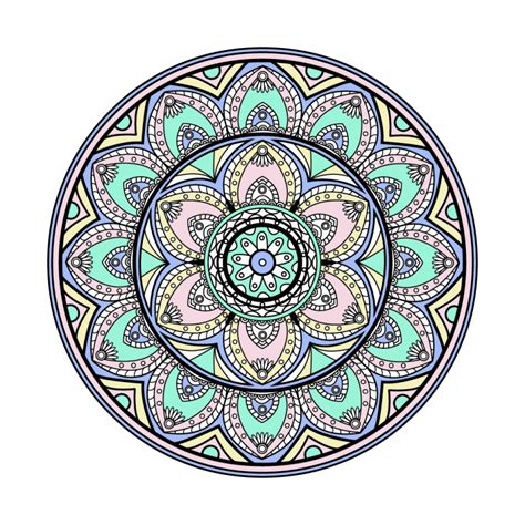 How to Color Mandalas Inspirational Tips and 5 Colored Mandala