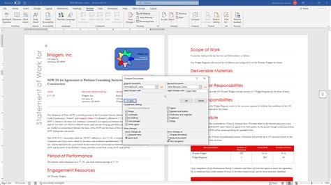 How to Compare Word Documents