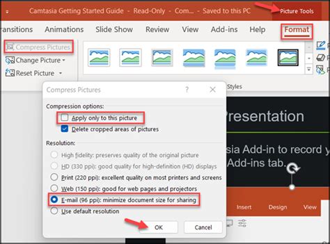 How to Compress Photos in PowerPoint