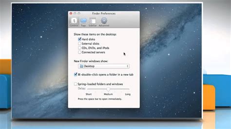 How to Configure the Finder s Spring Loaded Folders
