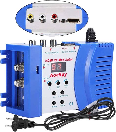 How to Connect Digital Cable to a TV With an RF Modulator
