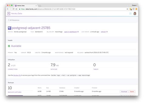 How to Connect To Heroku Postgres Database Using CLI