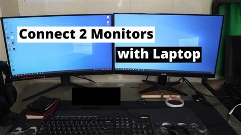 How to Connect Two Monitors to a Laptop
