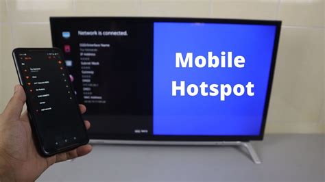 How to Connect a Smart TV to a Mobile Hotspot