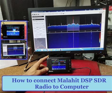 How to Connect the Malahit DSP SDR Radio Receiver to