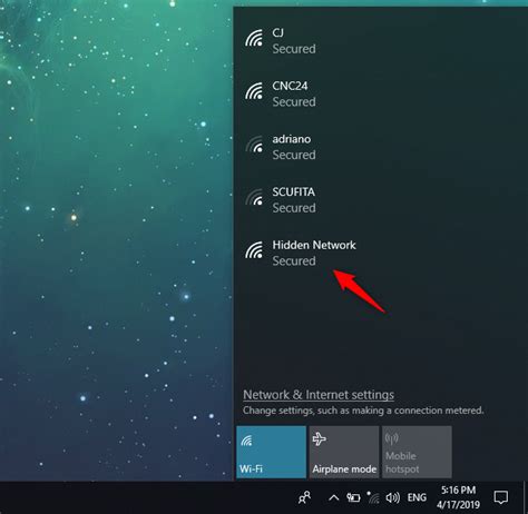 How to Connect to a Hidden Network