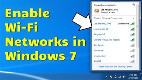 How to Connect to a Wireless Network in Windows 7