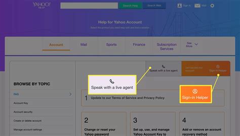 How to Contact Yahoo for Support Information