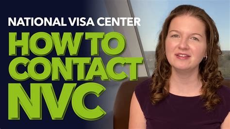 How to Contact the National Visa Center NVC - YouTube