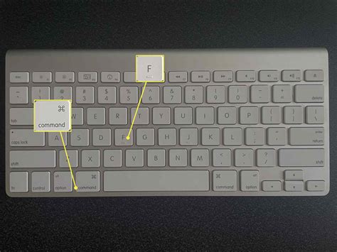 How to Control F On a Mac