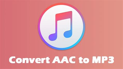 How to Convert AAC to MP3 With iTunes