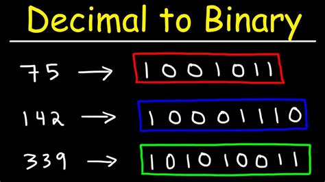 How to Convert Binary to Decimal - YouTube