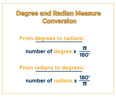 How to Convert Degrees to Radians Angle Conversion