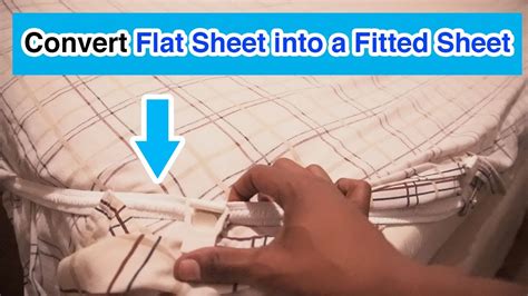 How to Convert Flat sheet and Top sheet to a fitted sheet in 3 easy