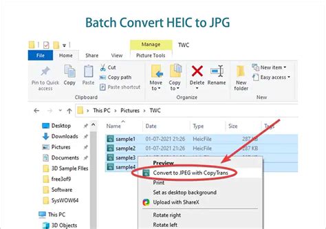 How to Convert HEIC Files to JPG in Windows