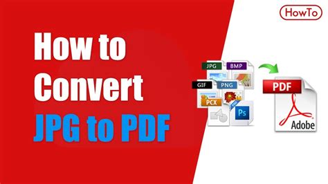 How to Convert JPEG to PDF