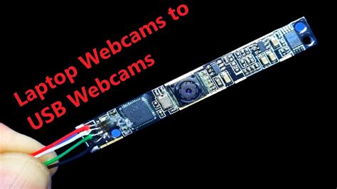 How to Convert Laptop Webcams to USB Webcams - YouTube