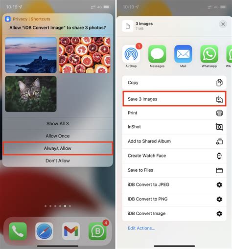 How to Convert Screenshots from PNG to JPEG on iPhone