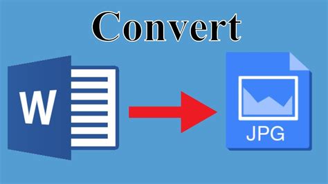 How to Convert Word Doc to JPEG (Easily) Step by Step Guide YouTube