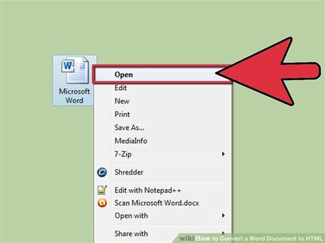 How to Convert a Word Document to HTML