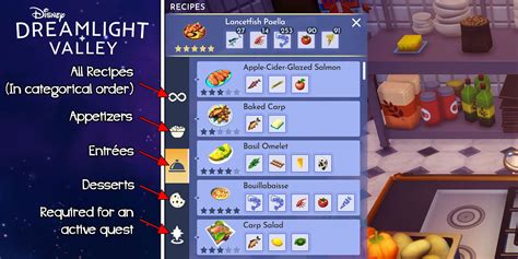 How to Cook All Meals in Disney Dreamlight Valley