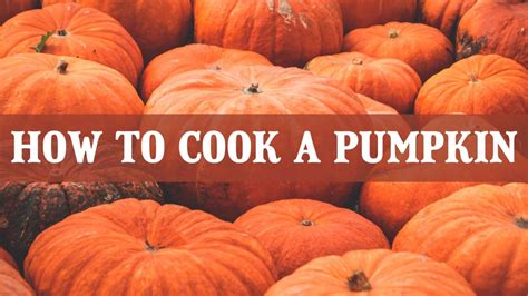 How to Cook a Pumpkin - The Old Farmer