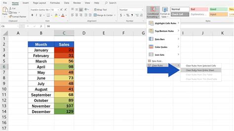 How to Copy Conditional Formatting Color to Another Cell in Excel