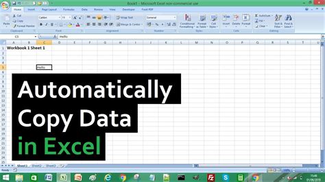 How to Copy Data From One Worksheet to Another Automatically In Excel