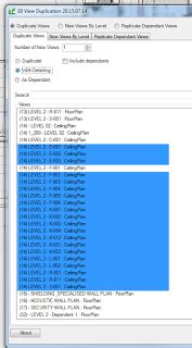 How to Copy Dependent Floor Plans from one Revit Project to another RVT