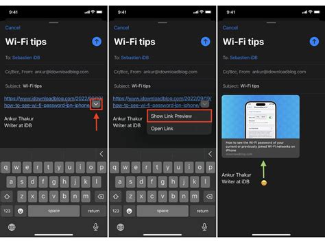 How to Copy a Link in iOS Mail