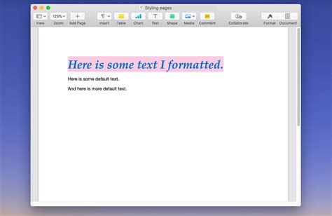 How to Copy and Paste Text Styles on a Mac