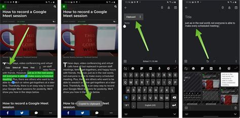 How to Copy and Paste on Android