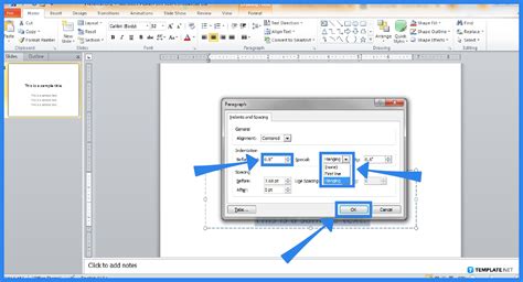 How to Create/Remove Hanging Indent in MS PowerPoint