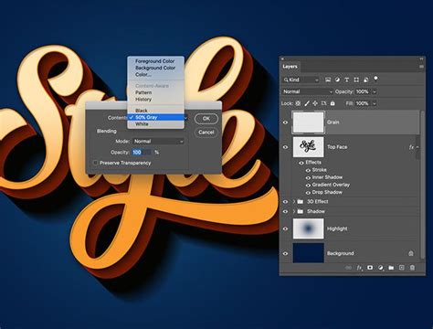 How to Create 3D Text Effects in with the “Transform Again