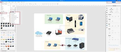 How to Create A Network Diagram in Word EdrawMax Online