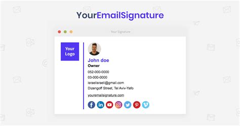 How to Create A Professional Email Signature Email signature generator