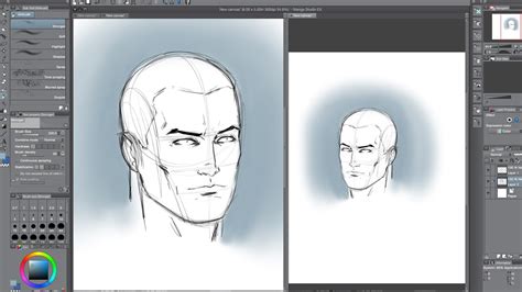 How to Create A Split Screen or Active Mirrored Window in Clip Studio