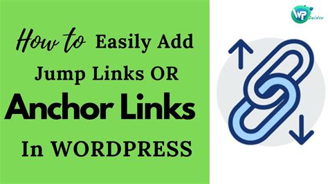 How to Create Anchor Links (AKA "Jump Links") in WordPress - AndiSites Inc.