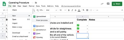 How to Create And Run a Checklists In a Google Doc