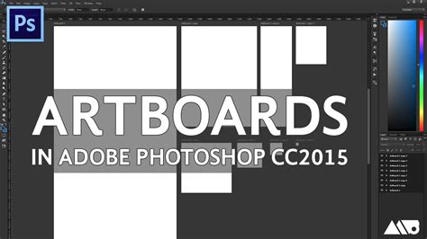 How to Create Artboards in Adobe Photoshop Tutorial