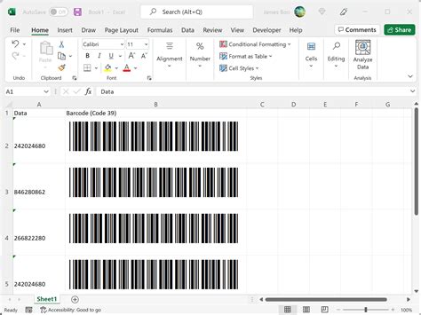 How to Create Barcodes in Microsoft Word using Barcode Fonts and