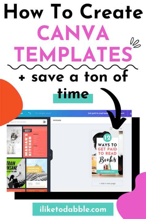 How to Create Canva Templates and Save Yourself Time! Canva templates